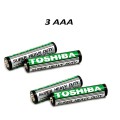 (Hộp 40 viên) Pin tiểu AAA Toshiba, Maxell cao cấp BA1998, Pin Maxell