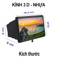 Kính phóng đại màn hình điện thoại 3D hạn chế mỏi mắt BA1931