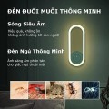 Máy đuổi côn trùng kiêm đèn ngủ công nghệ sóng siêu âm hiện đại BA1937