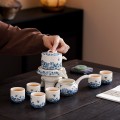Bộ ấm chén pha trà cối xay thiết kế cổ điển sang trọng BA1987, Cối Xay Bích Liên