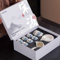 Bộ ấm chén pha trà cối xay thiết kế cổ điển sang trọng BA1987, Cối Xay Bích Liên