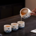 Bộ ấm chén pha trà cối xay thiết kế cổ điển sang trọng BA1987, Cối Xay Bích Liên