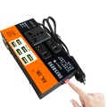 Bộ chuyển đổi nguồn điện ô tô 12V 24V Sang 220V đa năng 6 cổng USB BA1942
