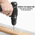 Máy khoan cầm tay 12V kèm hộp 24 phụ kiện và 2 pin BA1946