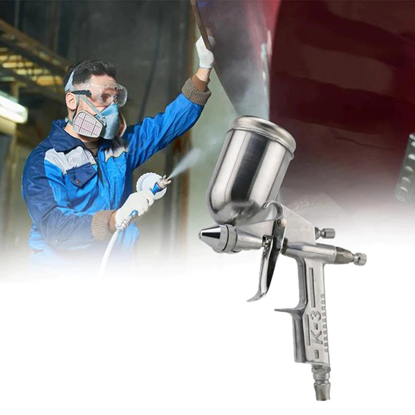 Dụng cụ phun sơn K3 cao cấp đầu phun 0.6mm bình chứa 200ml BA2005