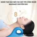 Gối massage cổ vai gáy cao su non hỗ trợ giãn cơ BA1989