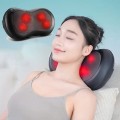 Gối massage nhiệt hồng ngoại 4 bi xoay chuyên sâu Kingtech BA1891