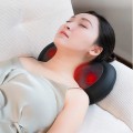 Gối massage nhiệt hồng ngoại 4 bi xoay chuyên sâu Kingtech BA1891