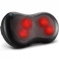 Gối massage nhiệt hồng ngoại 4 bi xoay chuyên sâu Kingtech BA1891