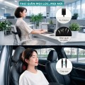Gối massage nhiệt hồng ngoại 4 bi xoay chuyên sâu Kingtech BA1891