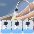 Đầu vòi rửa bát tăng áp bằng đồng thau 3 chế độ BA2018