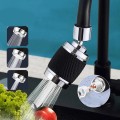 Đầu vòi rửa bát tăng áp bằng đồng thau 3 chế độ BA2018