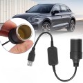 Cáp chuyển đổi USB 5V sang DC 12V tiện dụng cho ô tô BA1971