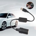 Cáp chuyển đổi USB 5V sang DC 12V tiện dụng cho ô tô BA1971