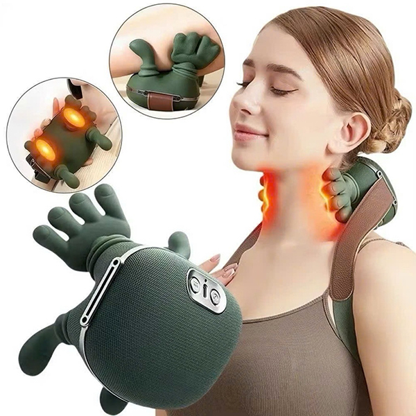 Máy massage cổ vai gáy mô phỏng bàn tay xoa bóp giảm đau mỏi hiệu quả BA1994