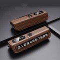 Bảng ghi số điện thoại kết hợp búa thoát hiểm để trên taplo xe ô tô BA1992, Vân carbon