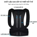 Đai chống gù lưng điều chỉnh dáng, chuyên dụng cho nam, nữ, Size M