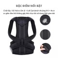 Đai chống gù lưng điều chỉnh dáng, chuyên dụng cho nam, nữ, Size M