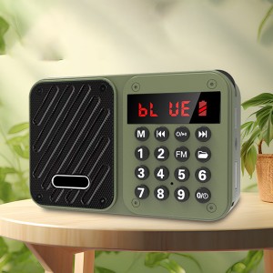 Đài radio kết nối bluetooth, USB 2 cổng thẻ nhớ tiện lợi BA1983