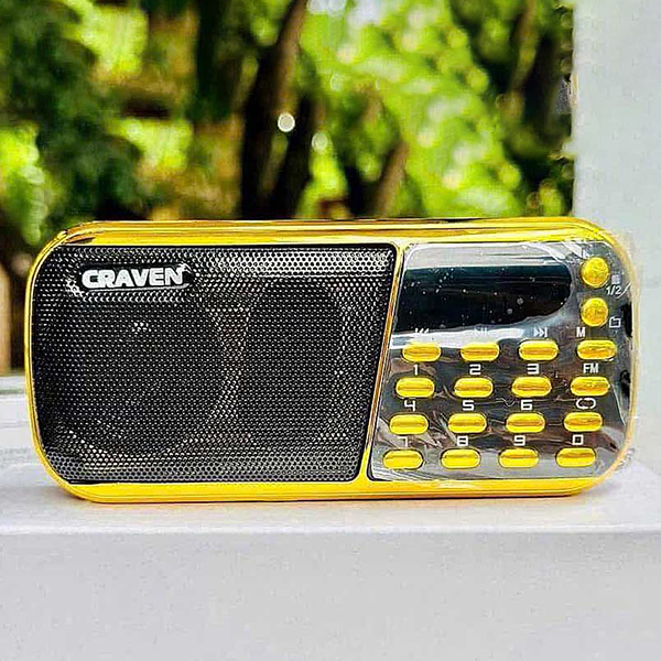Loa đài Caraven CR-853 3 pin siêu khỏe BA1982