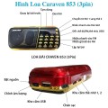 Loa đài Caraven CR-853 3 pin siêu khỏe BA1982