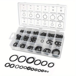 Hộp 225 chiếc gioăng cao su chữ O nitrile chống dầu dùng cho van kín khít BA2036