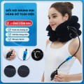 Gối hơi massage 3 tầng hỗ trợ kéo giãn đốt sống cổ hiệu quả BA1965