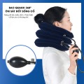Gối hơi massage 3 tầng hỗ trợ kéo giãn đốt sống cổ hiệu quả BA1965