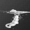 Bộ 2 nút bịt tai silicone chống ồn ba tầng lọc âm bảo vệ tai BA2032