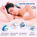Nút bịt tai silicon chống ồn, chống nước thích hợp đi du lịch, đi bơi, dã ngoại BA2033