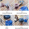 Bếp gas mini dã ngoại 3 đầu đốt công suất cao BA2029