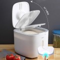 Thùng đựng gạo nhà bếp Ecoco chống ẩm chống côn trùng BA2030, 5kg - Xám