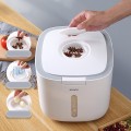 Thùng đựng gạo nhà bếp Ecoco chống ẩm chống côn trùng BA2030, 5kg - Xám