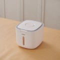 Thùng đựng gạo nhà bếp Ecoco chống ẩm chống côn trùng BA2030, 5kg - Xám