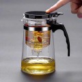 Ấm pha trà giữ nhiệt bằng thủy tinh, có lõi lọc tiện lợi BA1978