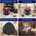 Máy đuổi chuột công nghệ sóng âm 4 loa cao cấp BA1967