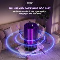 [Bản cải tiến] Đèn bắt muỗi diệt muỗi 360 độ treo tường để bàn tiện lợi BA2042