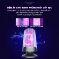 [Bản cải tiến] Đèn bắt muỗi diệt muỗi 360 độ treo tường để bàn tiện lợi BA2042