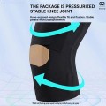 Đai bó gối loại dán co giãn, hỗ trợ ổn định khớp gối BA1972, Size M
