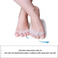 Combo 2 cặp đệm tách ngón chân silicone chỉnh hình cao cấp BA1973