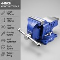 Ê tô cơ khí xoay 360 độ gang đúc chịu lực tốt BA2014, Phó vise 4 inch100mm
