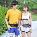 Đai chạy bộ đựng điện thoại bình nước co giãn thoải mái BA2026, D1-Đen Kèm Bình