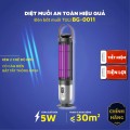 Đèn bắt muỗi thông minh cảm biến bật tắt tự động BA2048, Đèn TL-011-Không Pin
