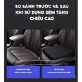 Đệm lót ghế ô tô tăng chiều cao hỗ trợ chỉnh tư thế ngồi chuẩn BA2045