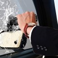 Bảng ghi số điện thoại kết hợp búa thoát hiểm để trên taplo xe ô tô BA1992