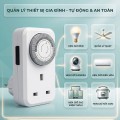 Ổ cắm hẹn giờ tự tắt bật cơ học MT01A-VN bền đẹp BA1892